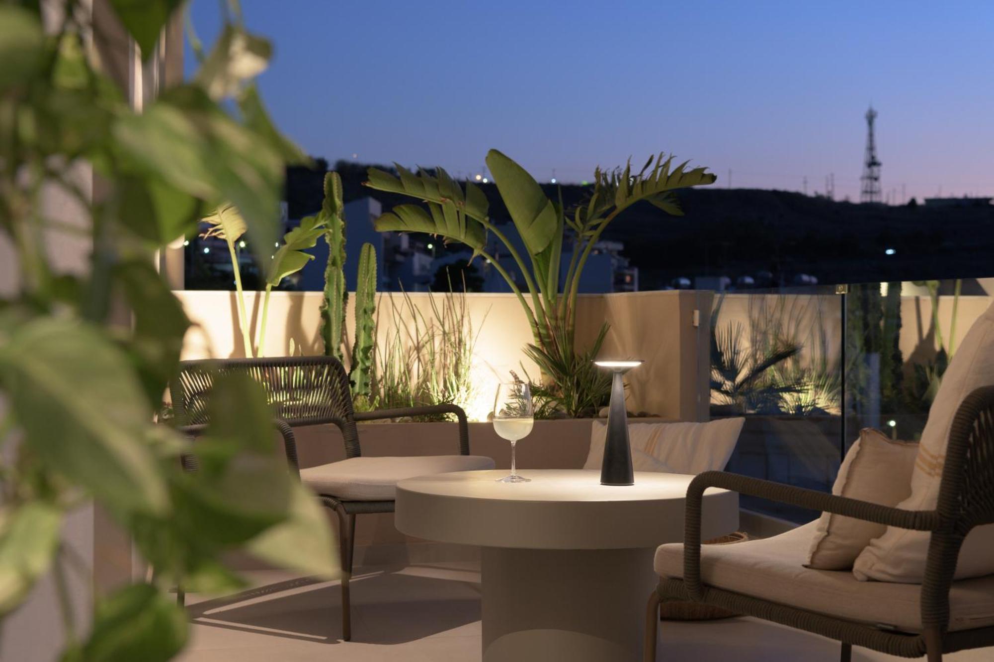 Ferienwohnung Ikia Mia Sea View Rethymno Exterior foto