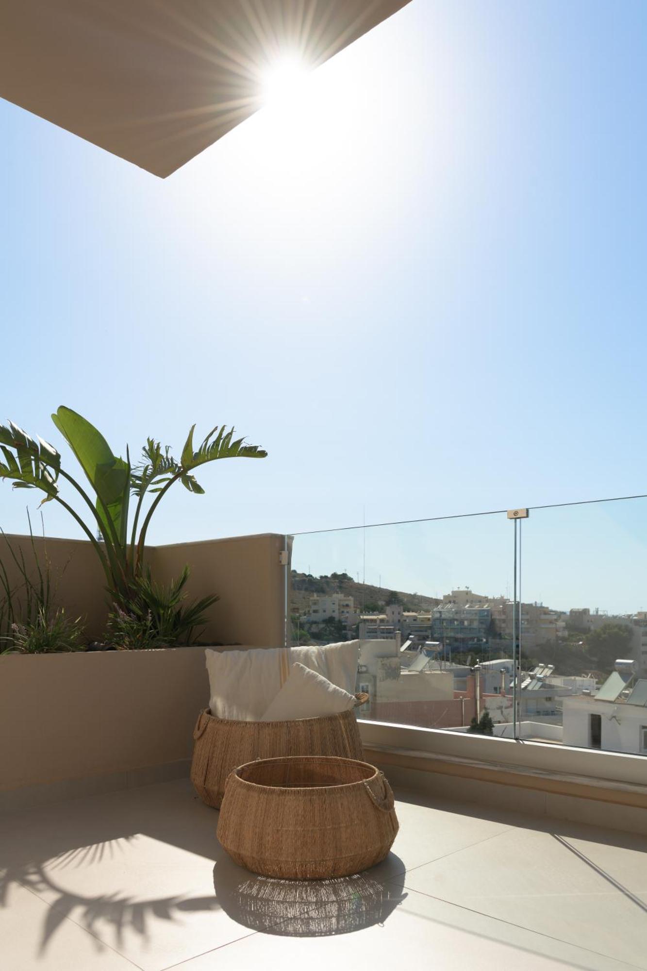 Ferienwohnung Ikia Mia Sea View Rethymno Exterior foto