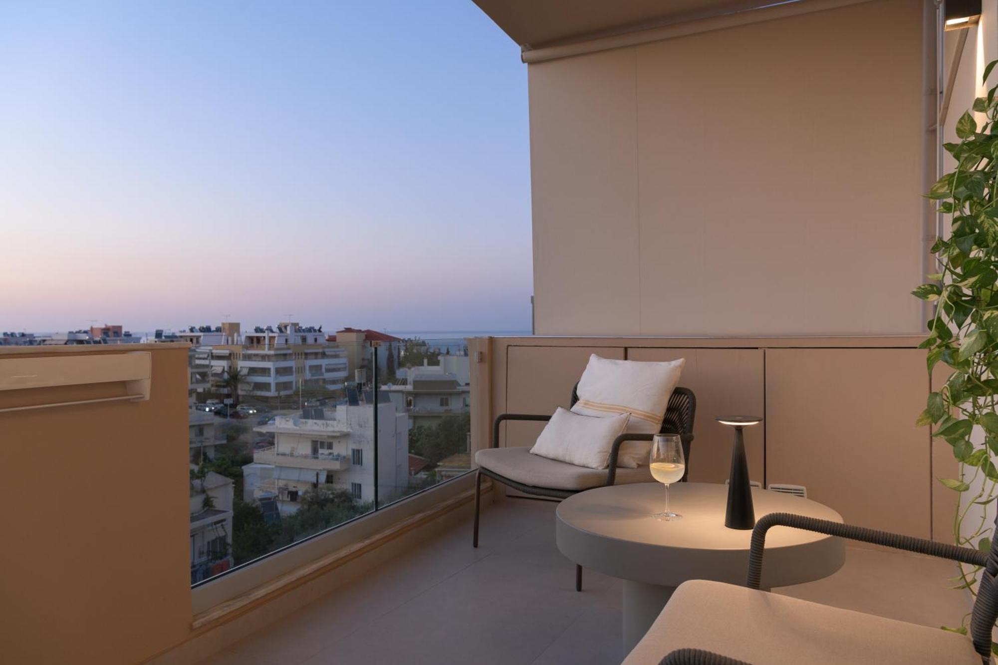 Ferienwohnung Ikia Mia Sea View Rethymno Exterior foto