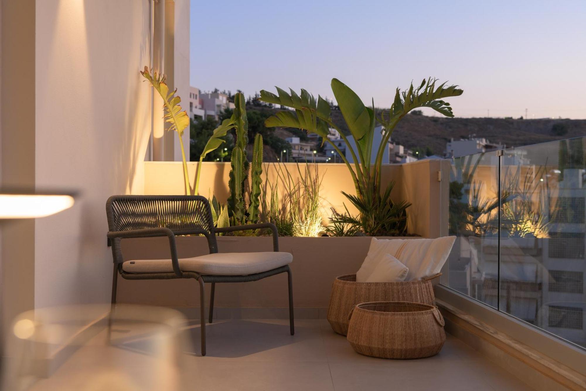 Ferienwohnung Ikia Mia Sea View Rethymno Exterior foto